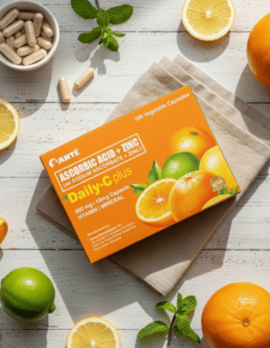 Daily-C Plus 500mg + Zinc (100 Capsules)